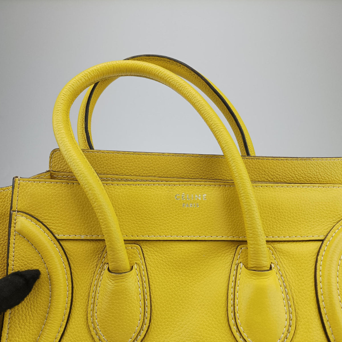 Luggage Micro shopper Yellow Leather S-AT-0112 S-CU-0112ラゲージマイクロショッパー イエロー レザー S-AT-0112 S-CU-0112