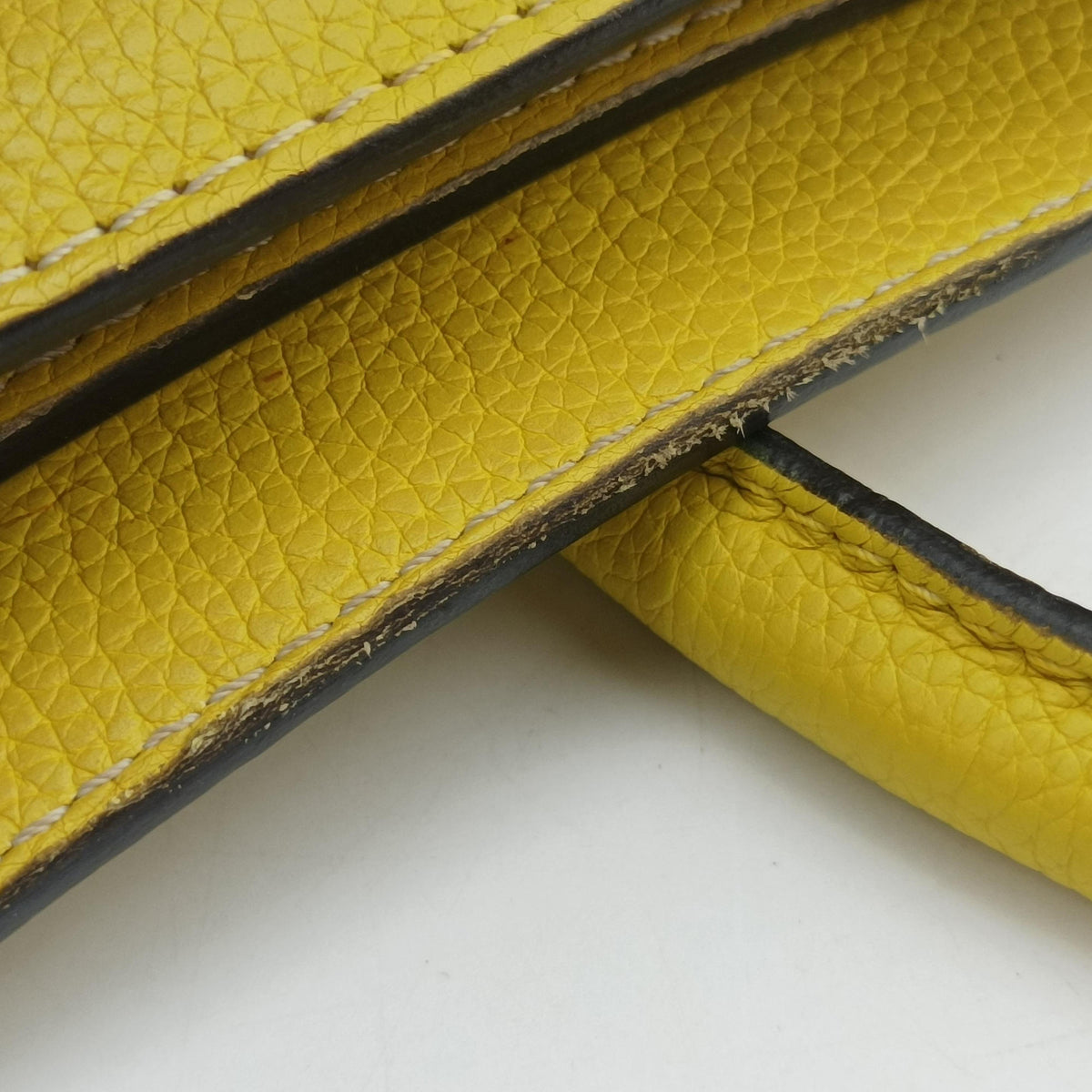 Luggage Micro shopper Yellow Leather S-AT-0112 S-CU-0112ラゲージマイクロショッパー イエロー レザー S-AT-0112 S-CU-0112