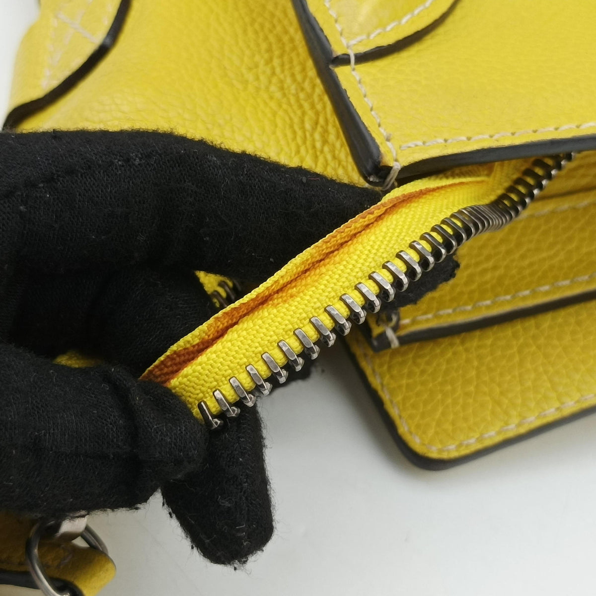 Luggage Micro shopper Yellow Leather S-AT-0112 S-CU-0112ラゲージマイクロショッパー イエロー レザー S-AT-0112 S-CU-0112