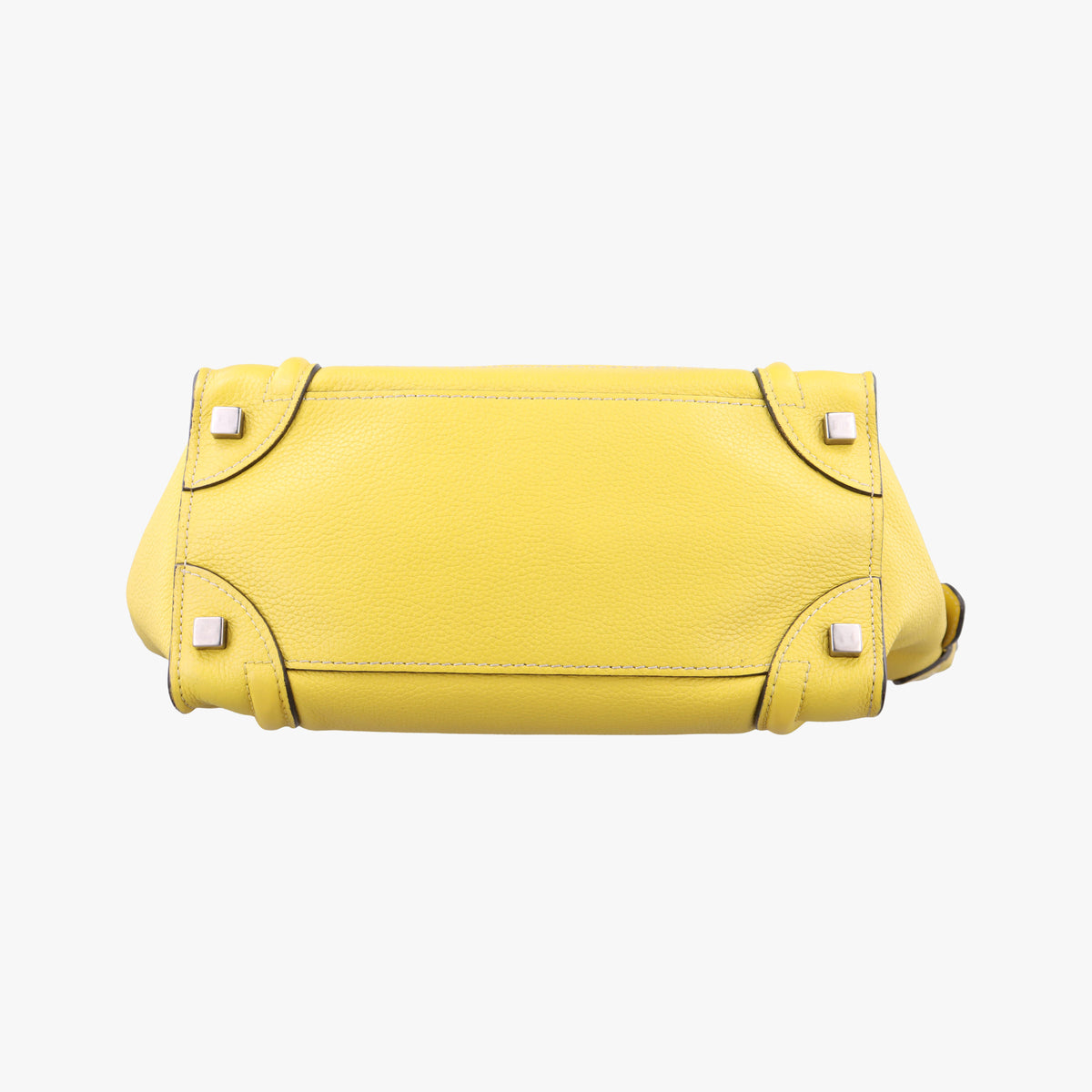 Luggage Micro shopper Yellow Leather S-AT-0112 S-CU-0112ラゲージマイクロショッパー イエロー レザー S-AT-0112 S-CU-0112