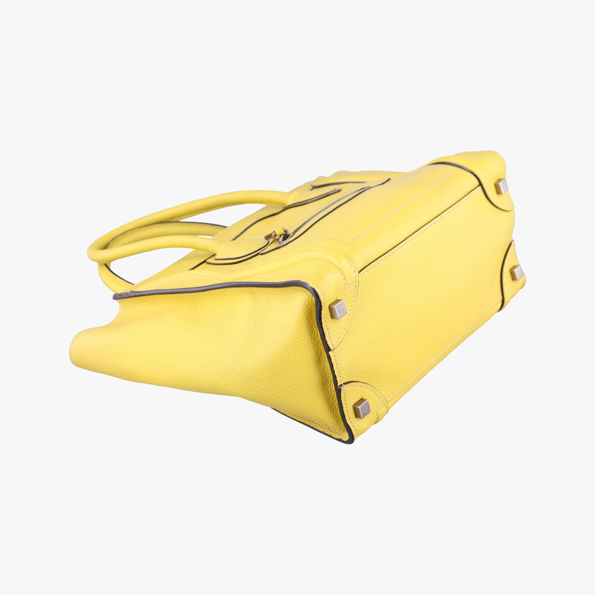 Luggage Micro shopper Yellow Leather S-AT-0112 S-CU-0112ラゲージマイクロショッパー イエロー レザー S-AT-0112 S-CU-0112
