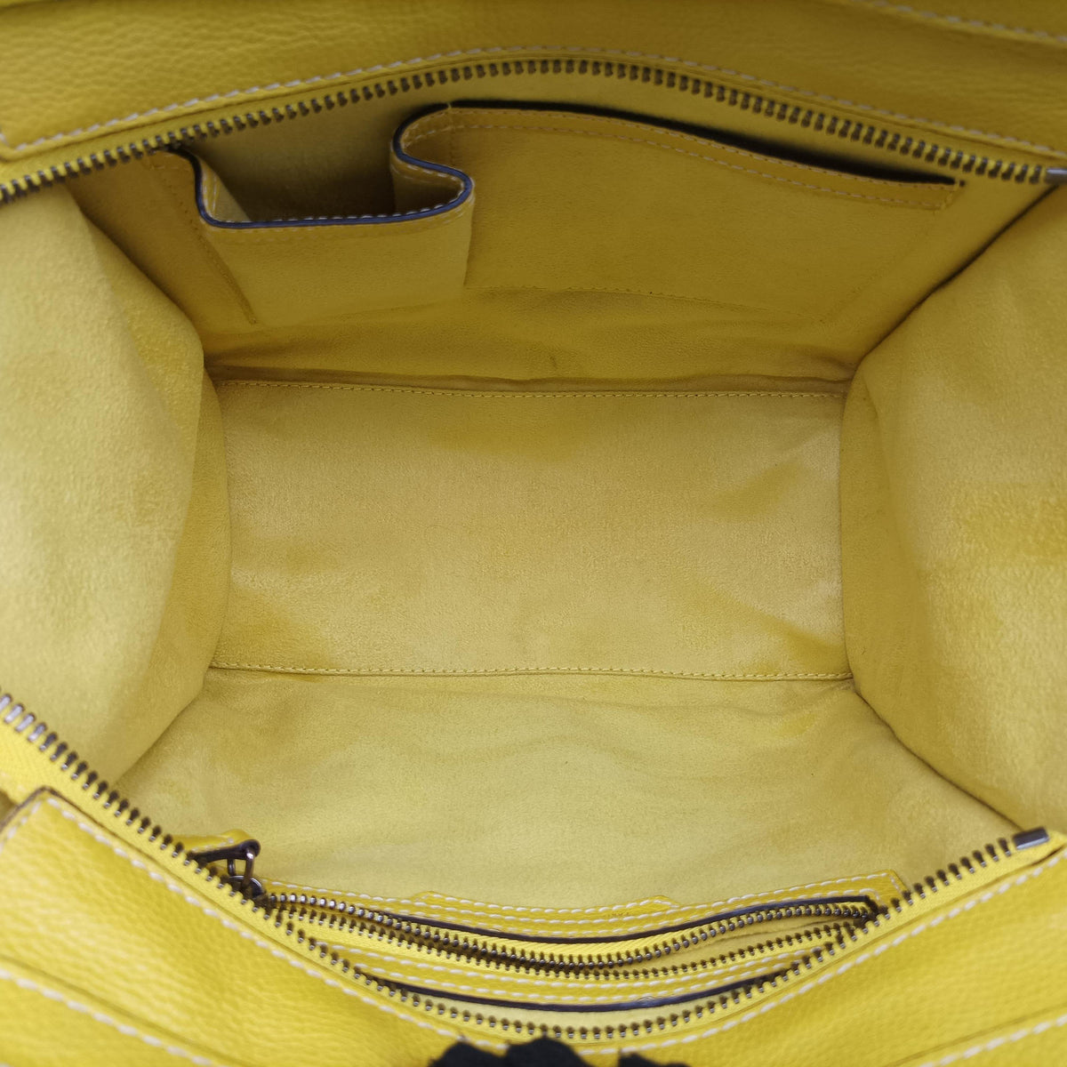 Luggage Micro shopper Yellow Leather S-AT-0112 S-CU-0112ラゲージマイクロショッパー イエロー レザー S-AT-0112 S-CU-0112