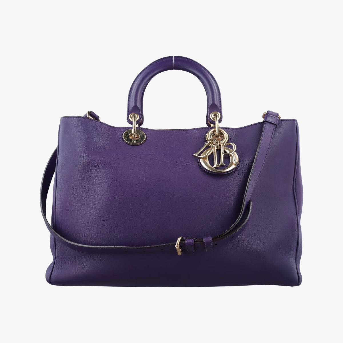 Diorissimo Purple Leather 09-MA-0163ディオリッシモ パープル レザー 09-MA-0163