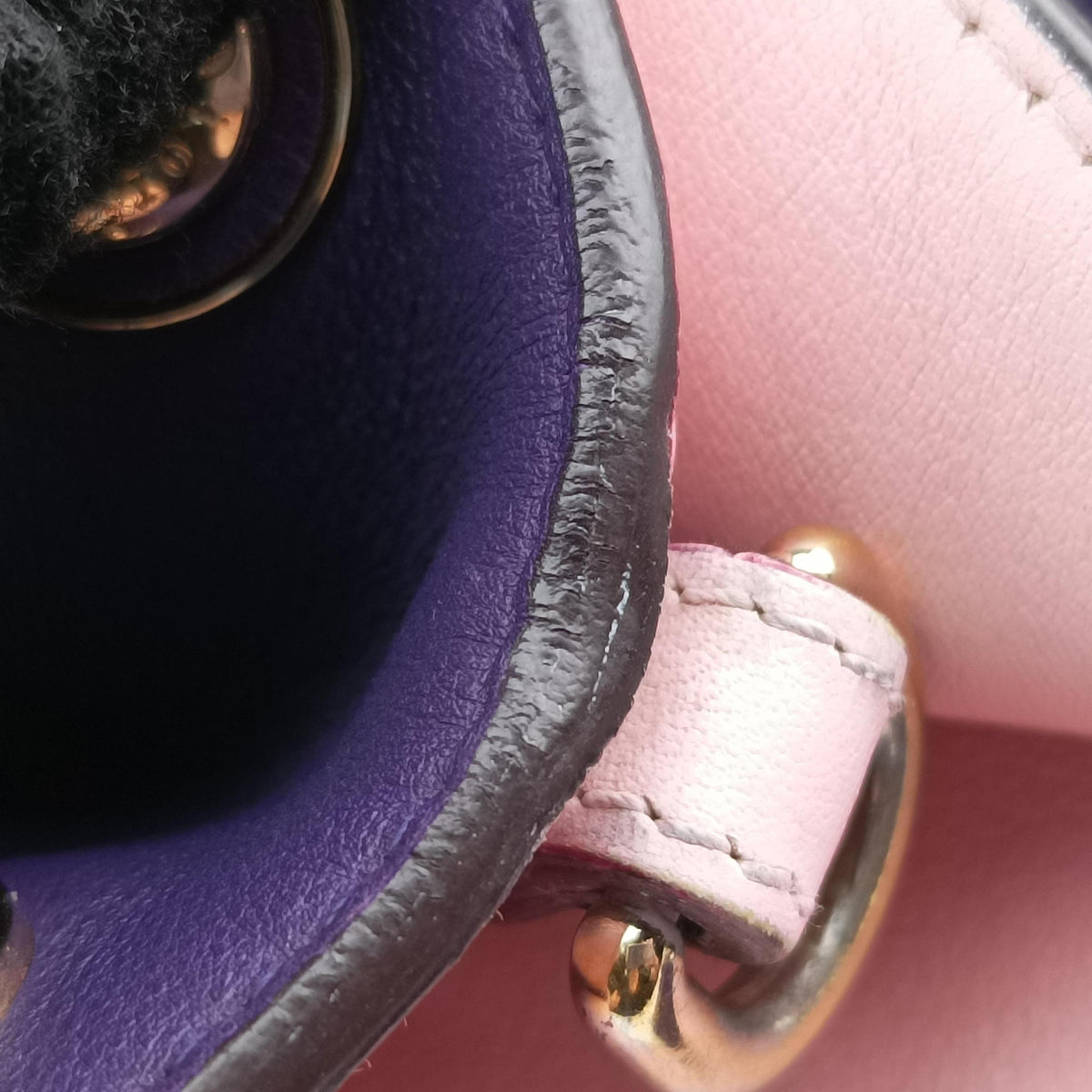 Diorissimo Purple Leather 09-MA-0163ディオリッシモ パープル レザー 09-MA-0163