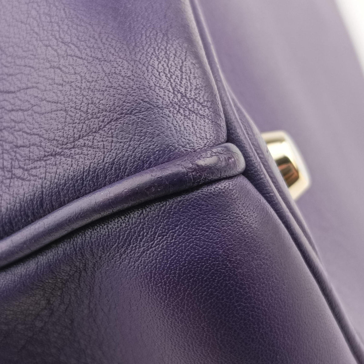 Diorissimo Purple Leather 09-MA-0163ディオリッシモ パープル レザー 09-MA-0163