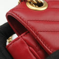 GG Marmont Red Leather 443497 B022040149GGマーモント レッド レザー 443497 B022040149