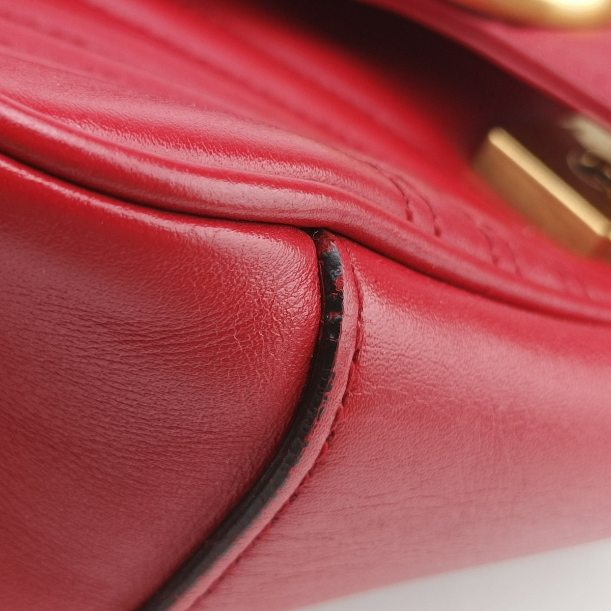 GG Marmont Red Leather 443497 B022040149GGマーモント レッド レザー 443497 B022040149