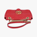 GG Marmont Red Leather 443497 B022040149GGマーモント レッド レザー 443497 B022040149