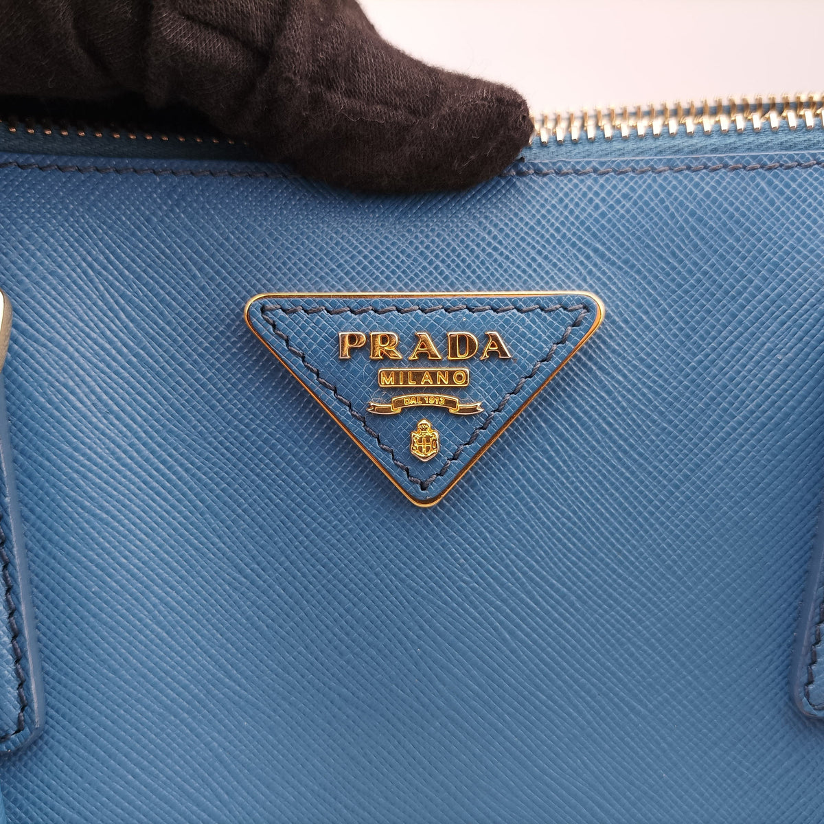 Galleria Blue SAFFIANO Leather BN1786 100ガレリア ブルー サフィアーノレザー BN1786 100