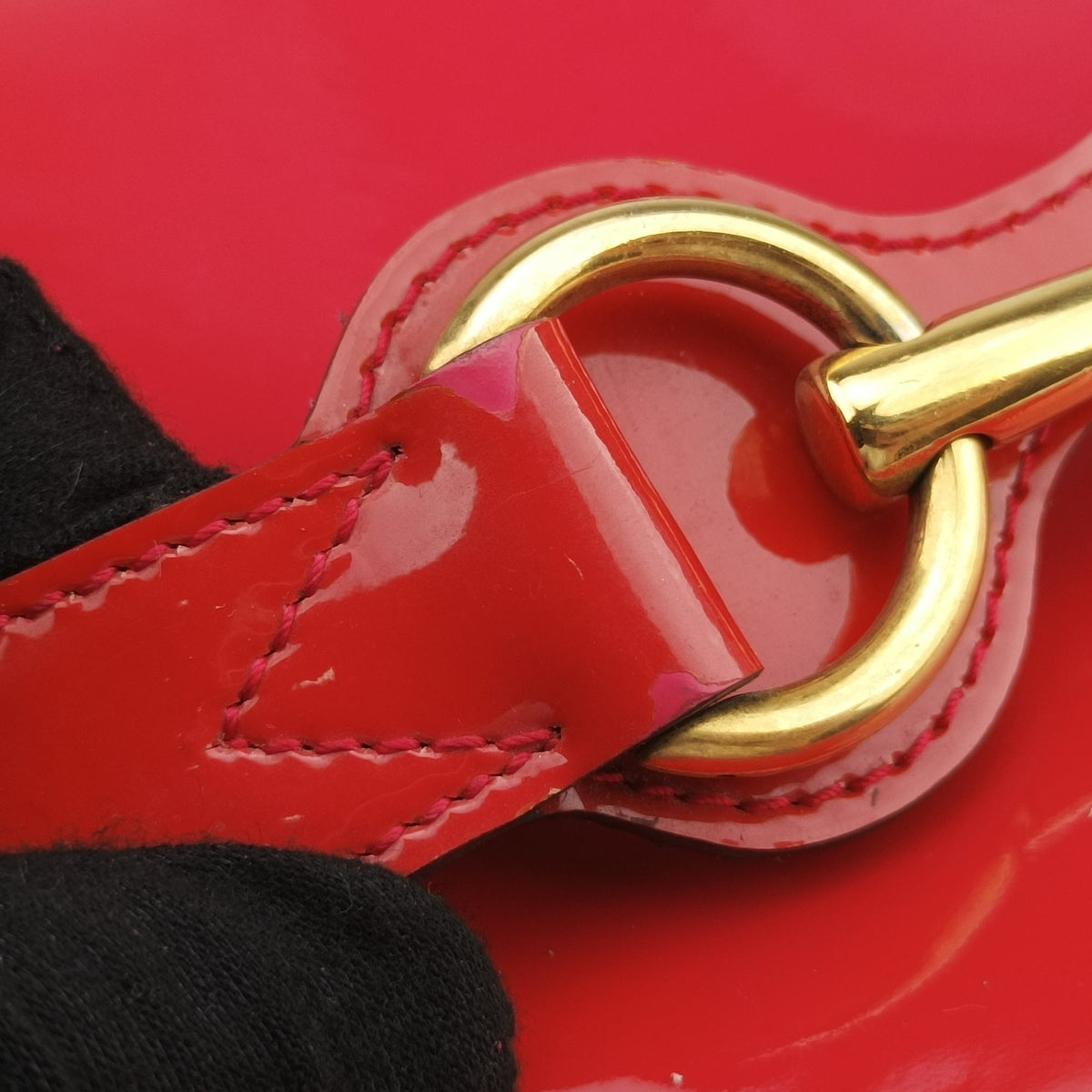 Bright Bit Red Patent Leather 317636 C014454751ブライトビット レッド パテント 317636 C014454751