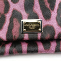 Leopard print Purple ponyhair レオパード柄 パープル ハラコ