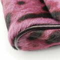 Leopard print Purple ponyhair レオパード柄 パープル ハラコ