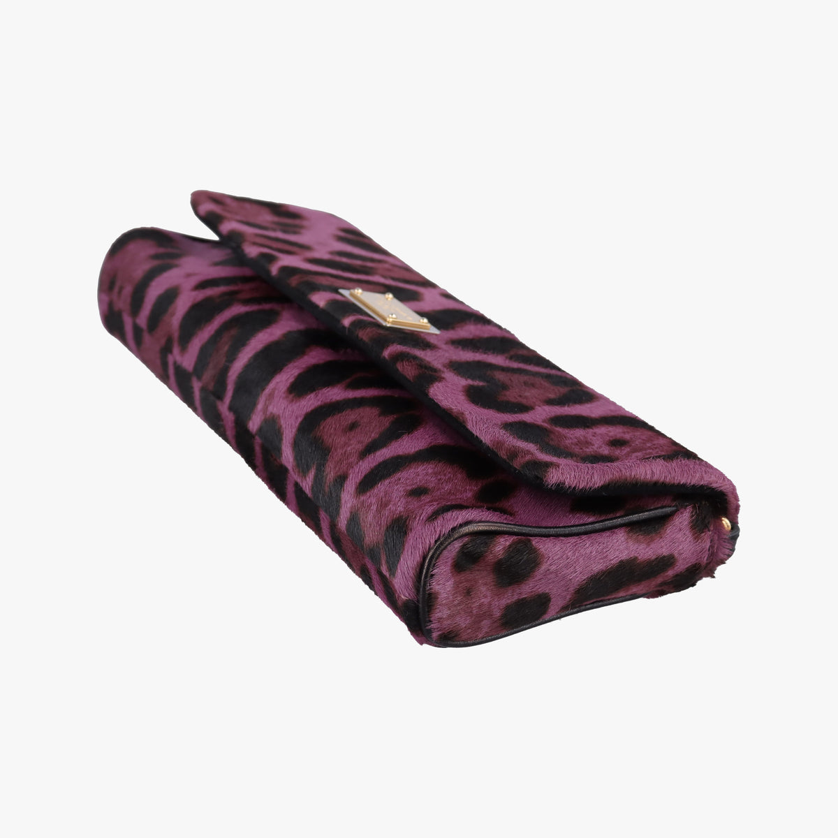 Leopard print Purple ponyhair レオパード柄 パープル ハラコ