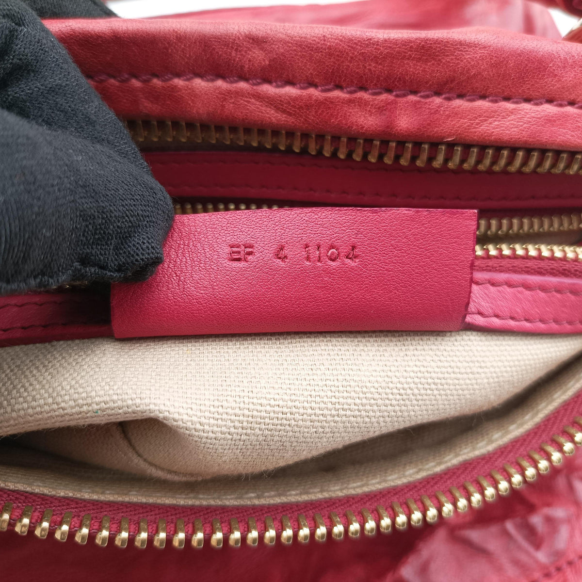 Pandora Red Leather EF 4 1104パンドラ レッド レザー EF 4 1104