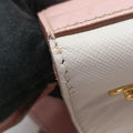 Galleria Pink×White SAFFIANO Leather BN2438 7/A 165ガレリア ピンク×ホワイト サフィアーノレザー BN2438 7/A 165