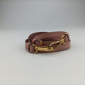 Galleria Pink×White SAFFIANO Leather BN2438 7/A 165ガレリア ピンク×ホワイト サフィアーノレザー BN2438 7/A 165