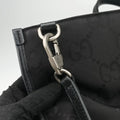 OFF THE GRID Black nylon×Leather 630353 E032844785オフ ザ グリッド ブラック ナイロン×レザー 630353 E032844785