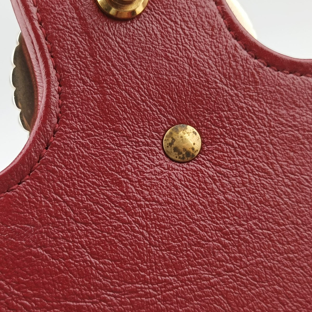 GG Marmont Black×Red Leather 583571 I028671022GGマーモント ブラック×レッド レザー 583571 I028671022