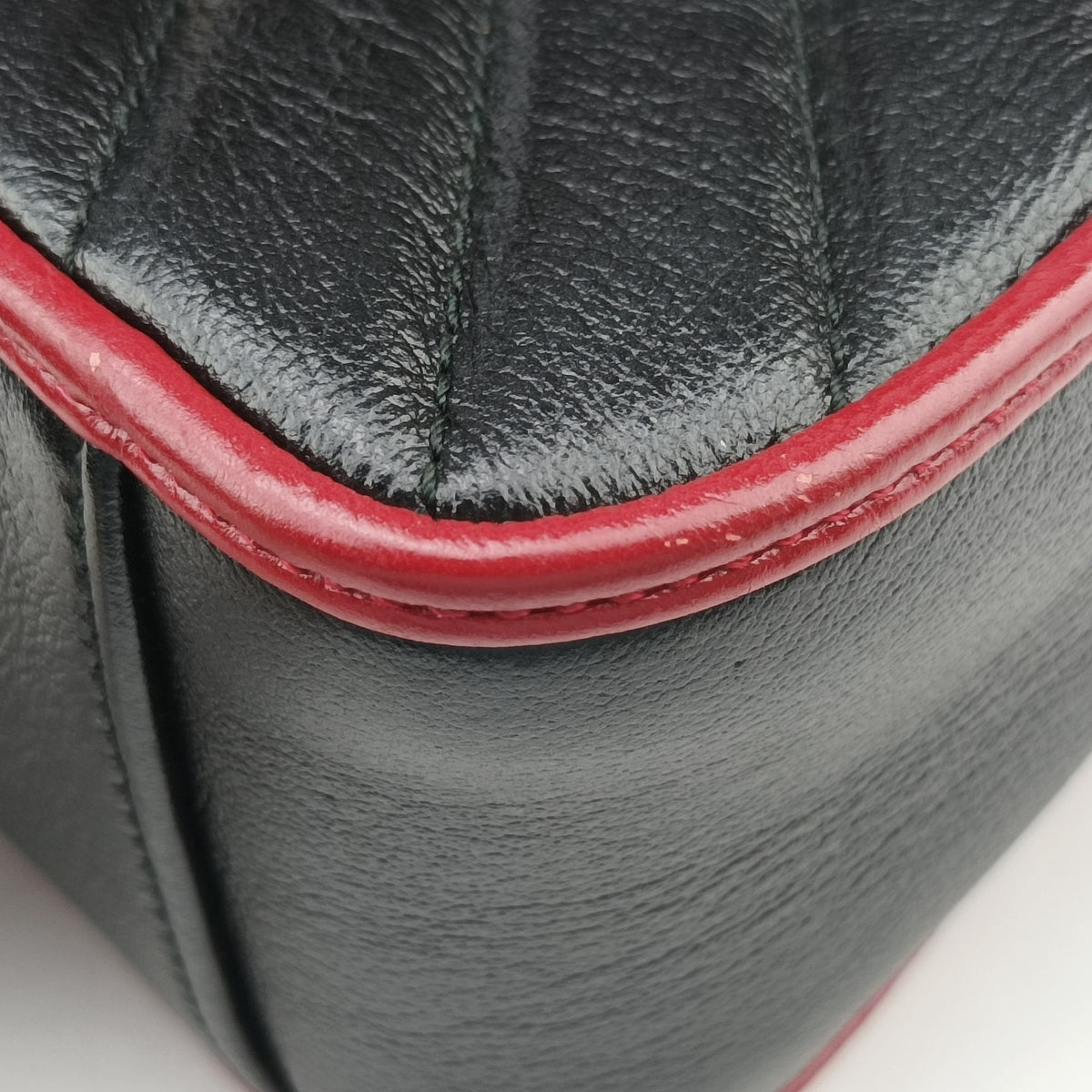 GG Marmont Black×Red Leather 583571 I028671022GGマーモント ブラック×レッド レザー 583571 I028671022