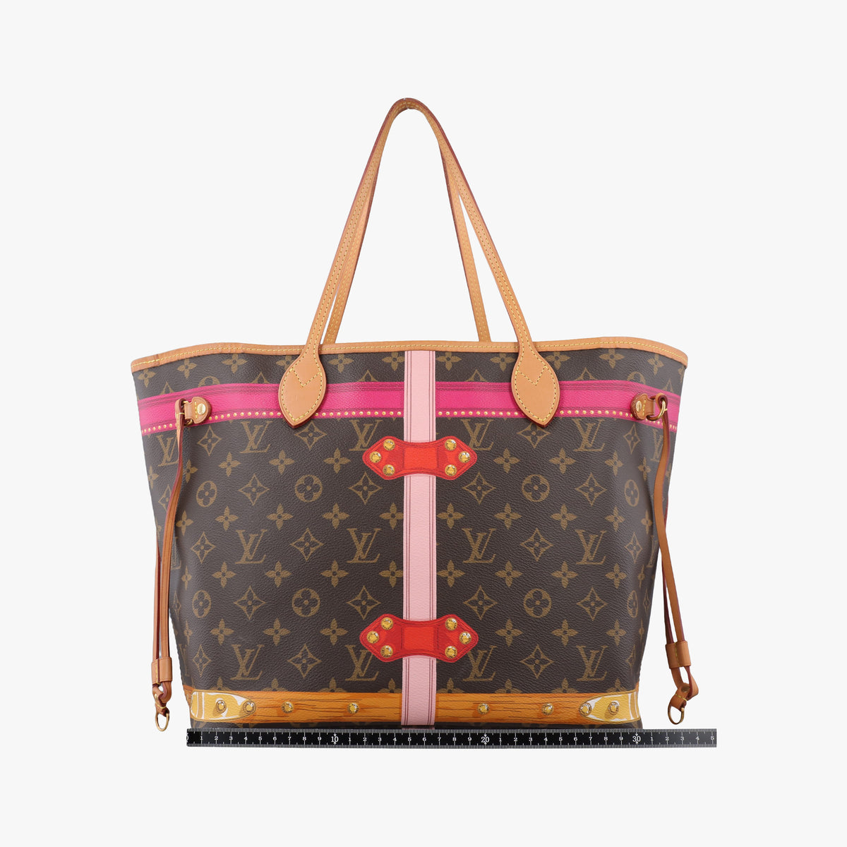Neverfull MM Summer Trunk brown×Multicolor Monogram Canvas M41390 GI1168 IC ChipネヴァーフルMM 2018サマートランク モノグラム/ブラウン×マルチカラー モノグラムキャンバス M41390 GI1168 ICチップ