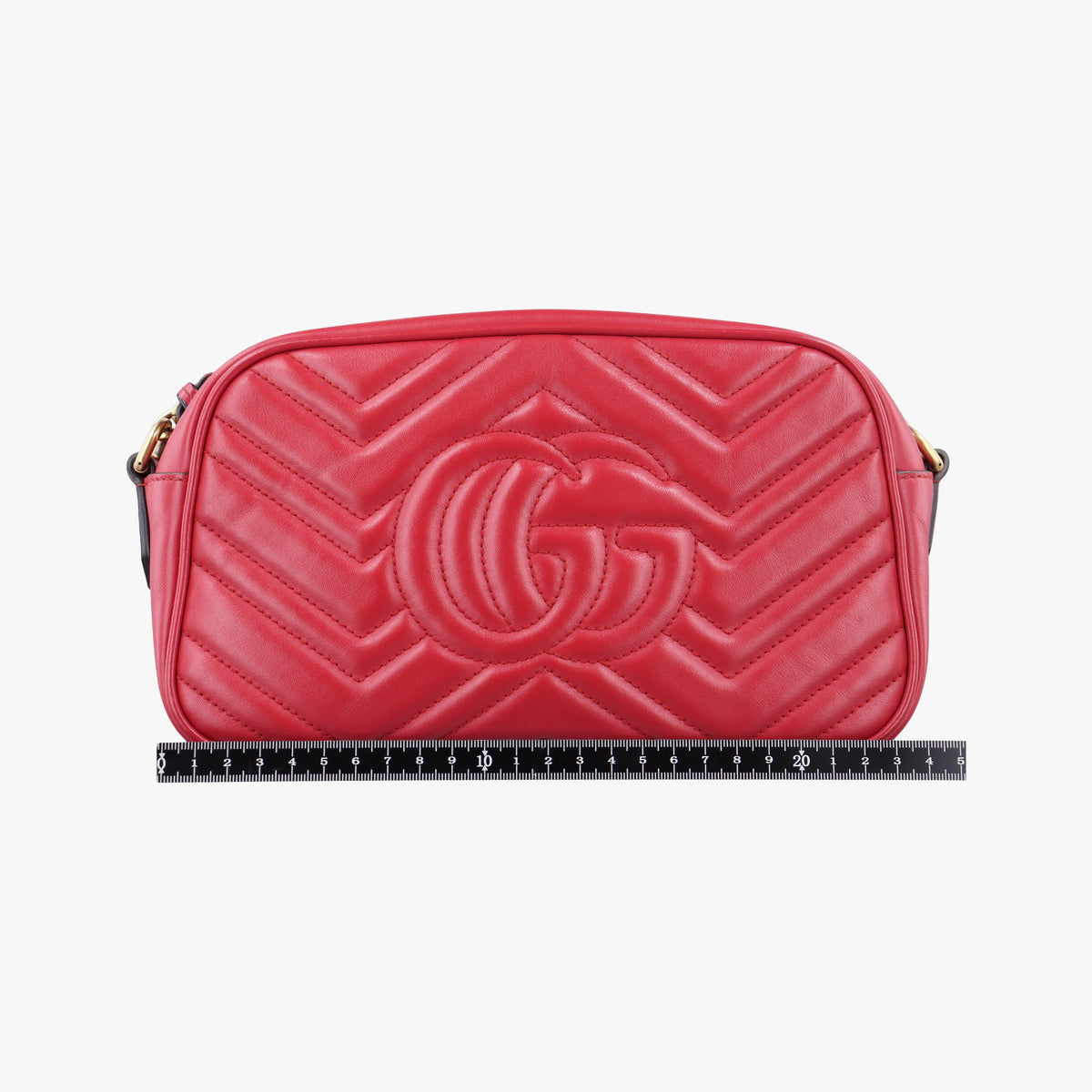 GG Marmont Red Leather 447632 D024006606GGマーモント レッド レザー 447632 D024006606