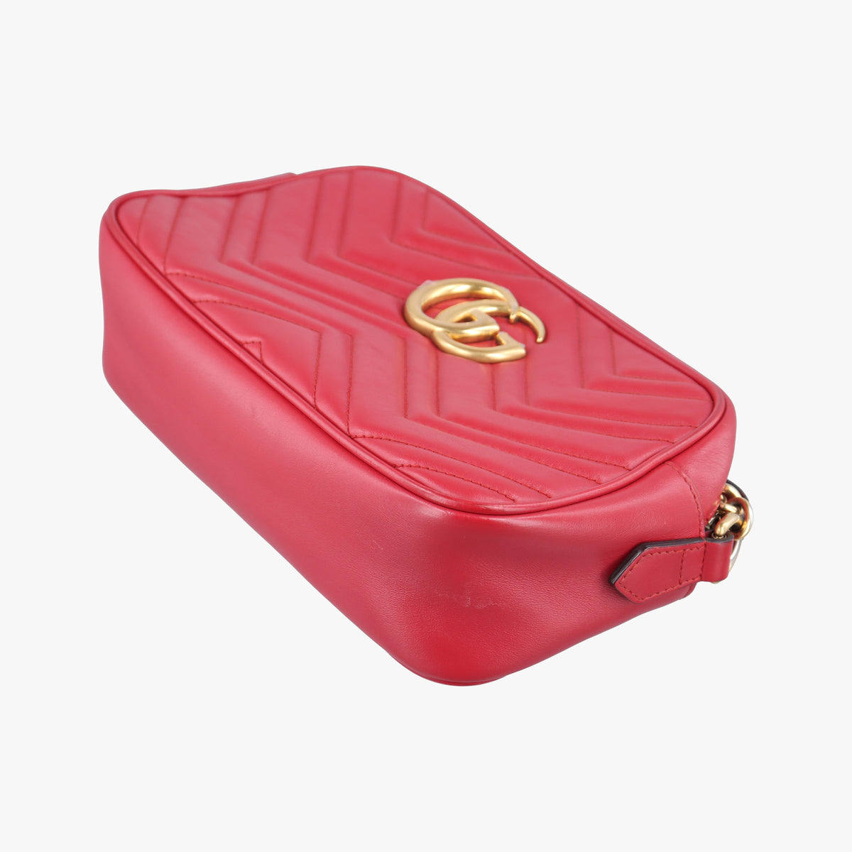 GG Marmont Red Leather 447632 D024006606GGマーモント レッド レザー 447632 D024006606