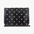 Studded Skull Padlock Black Leather 544483.344016スタッズ スカル パドロック ブラック レザー 544483.344016