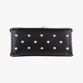 Studded Skull Padlock Black Leather 544483.344016スタッズ スカル パドロック ブラック レザー 544483.344016