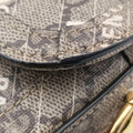 Horsebit 1955 Beige×Brown PVC coated canvas 658574 D036652258ホースビット1955 ベージュ×ブラウン PVCコーティングキャンバス 658574 D036652258