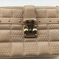 Pochette Troca Damier Giant Beige Lambskin M59048 IC Chipポシェット トロカ ダミエ ジャイアント ベージュ ラムスキン M59048 ICチップ