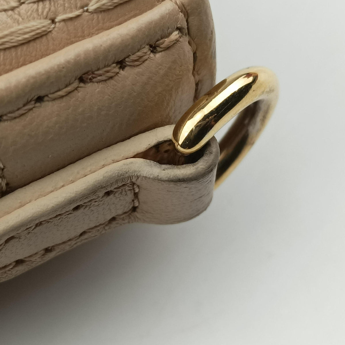 Pochette Troca Damier Giant Beige Lambskin M59048 IC Chipポシェット トロカ ダミエ ジャイアント ベージュ ラムスキン M59048 ICチップ