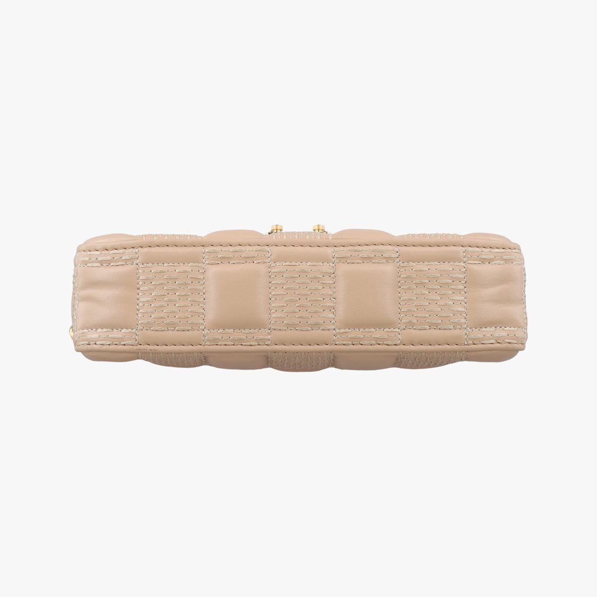 Pochette Troca Damier Giant Beige Lambskin M59048 IC Chipポシェット トロカ ダミエ ジャイアント ベージュ ラムスキン M59048 ICチップ