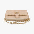 Pochette Troca Damier Giant Beige Lambskin M59048 IC Chipポシェット トロカ ダミエ ジャイアント ベージュ ラムスキン M59048 ICチップ