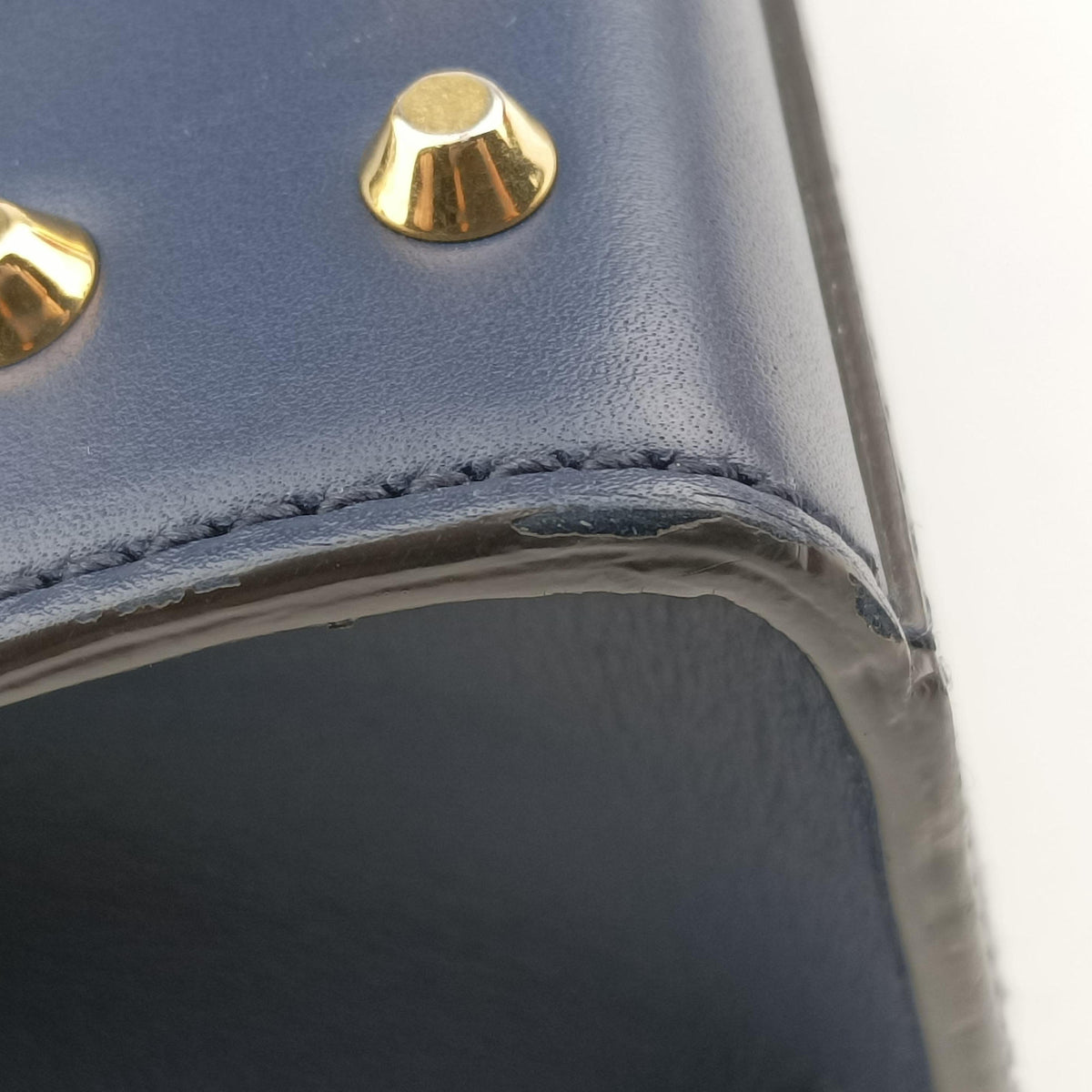 Padlock Navy Leather 432182 G021580443パドロック ネイビー レザー 432182 G021580443