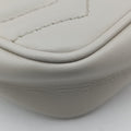 GG Marmont White Leather 476438 GGマーモント ホワイト レザー 476438