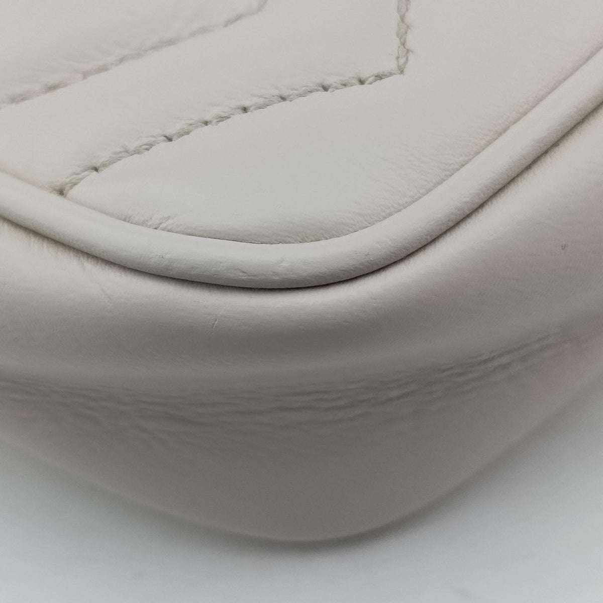 GG Marmont White Leather 476438 GGマーモント ホワイト レザー 476438