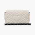 GG Marmont White Leather 476438 GGマーモント ホワイト レザー 476438