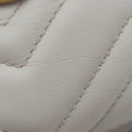 GG Marmont White Leather 476438 GGマーモント ホワイト レザー 476438