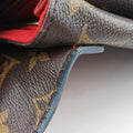 SAINT PLACIDE brown×CERISE Monogram Canvas×calf leather M43713 IC Chipサンプラシード モノグラム/ブラウン×スリーズ モノグラムキャンバス×カーフレザー M43713 ICチップ