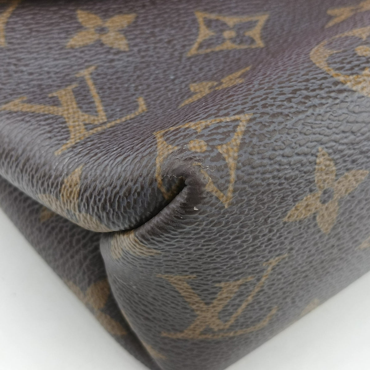 SAINT PLACIDE brown×CERISE Monogram Canvas×calf leather M43713 IC Chipサンプラシード モノグラム/ブラウン×スリーズ モノグラムキャンバス×カーフレザー M43713 ICチップ