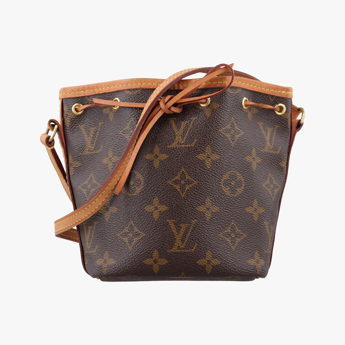 Nano Noe Brown Monogram Canvas M41346 AR4168 IC Chipナノ ノエ モノグラム/ブラウン モノグラムキャンバス M41346 AR4168 ICチップ