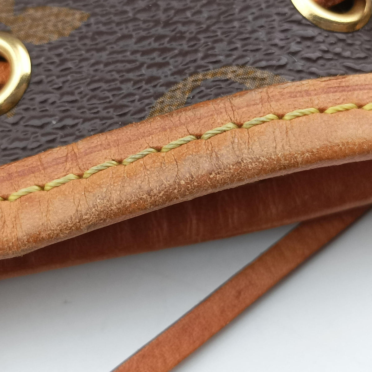 Nano Noe Brown Monogram Canvas M41346 AR4168 IC Chipナノ ノエ モノグラム/ブラウン モノグラムキャンバス M41346 AR4168 ICチップ