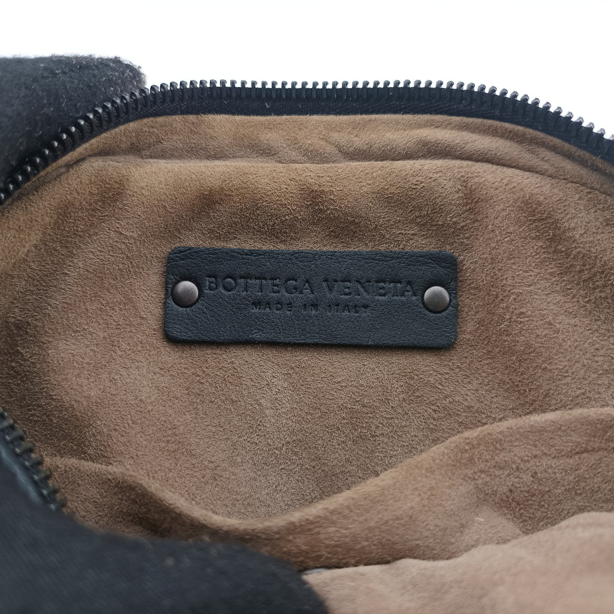 Intrecciato Black lambskin B07692054Jイントレチャート ブラック ラムスキン B07692054J