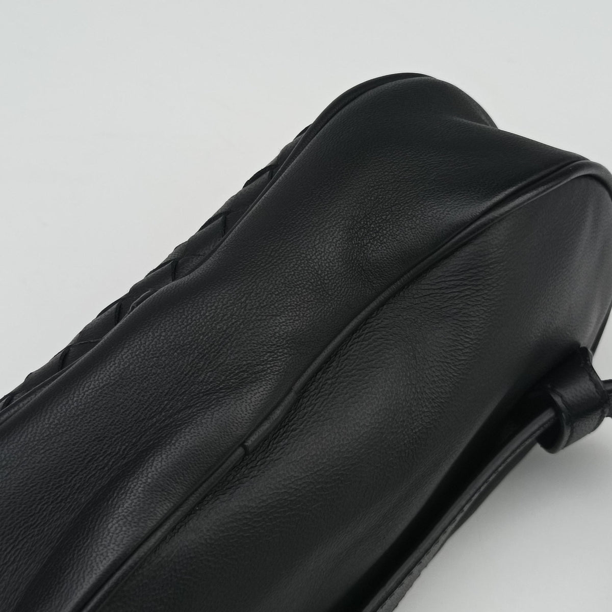 Intrecciato Black lambskin B07692054Jイントレチャート ブラック ラムスキン B07692054J