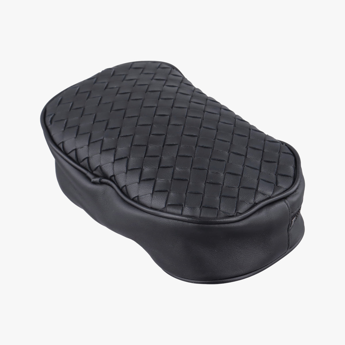 Intrecciato Black lambskin B07692054Jイントレチャート ブラック ラムスキン B07692054J