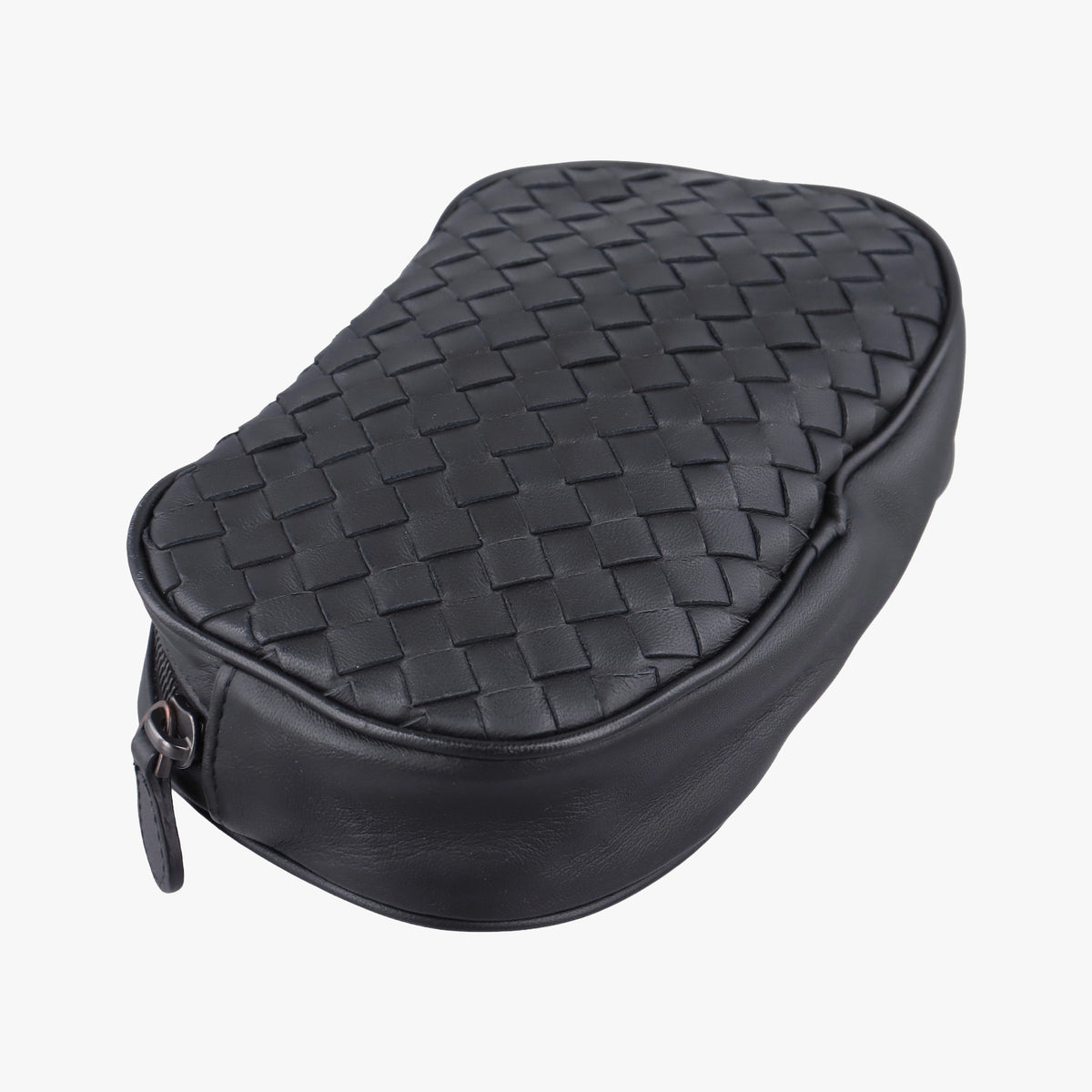 Intrecciato Black lambskin B07692054Jイントレチャート ブラック ラムスキン B07692054J
