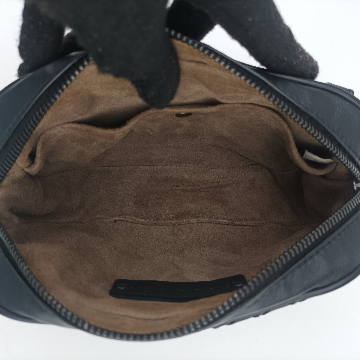 Intrecciato Black lambskin B07692054Jイントレチャート ブラック ラムスキン B07692054J