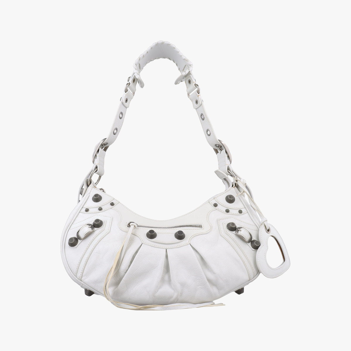 Le Cagole White lambskin 671307.9104.O.643888ルカゴール ホワイト ラムスキン 671307.9104.O.643888