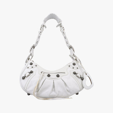 Le Cagole White lambskin 671307.9104.O.643888ルカゴール ホワイト ラムスキン 671307.9104.O.643888