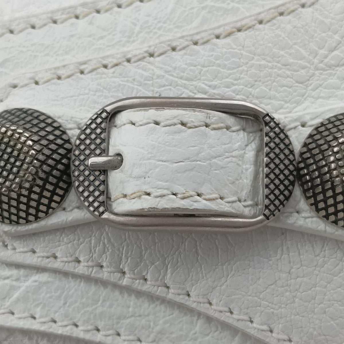 Le Cagole White lambskin 671307.9104.O.643888ルカゴール ホワイト ラムスキン 671307.9104.O.643888